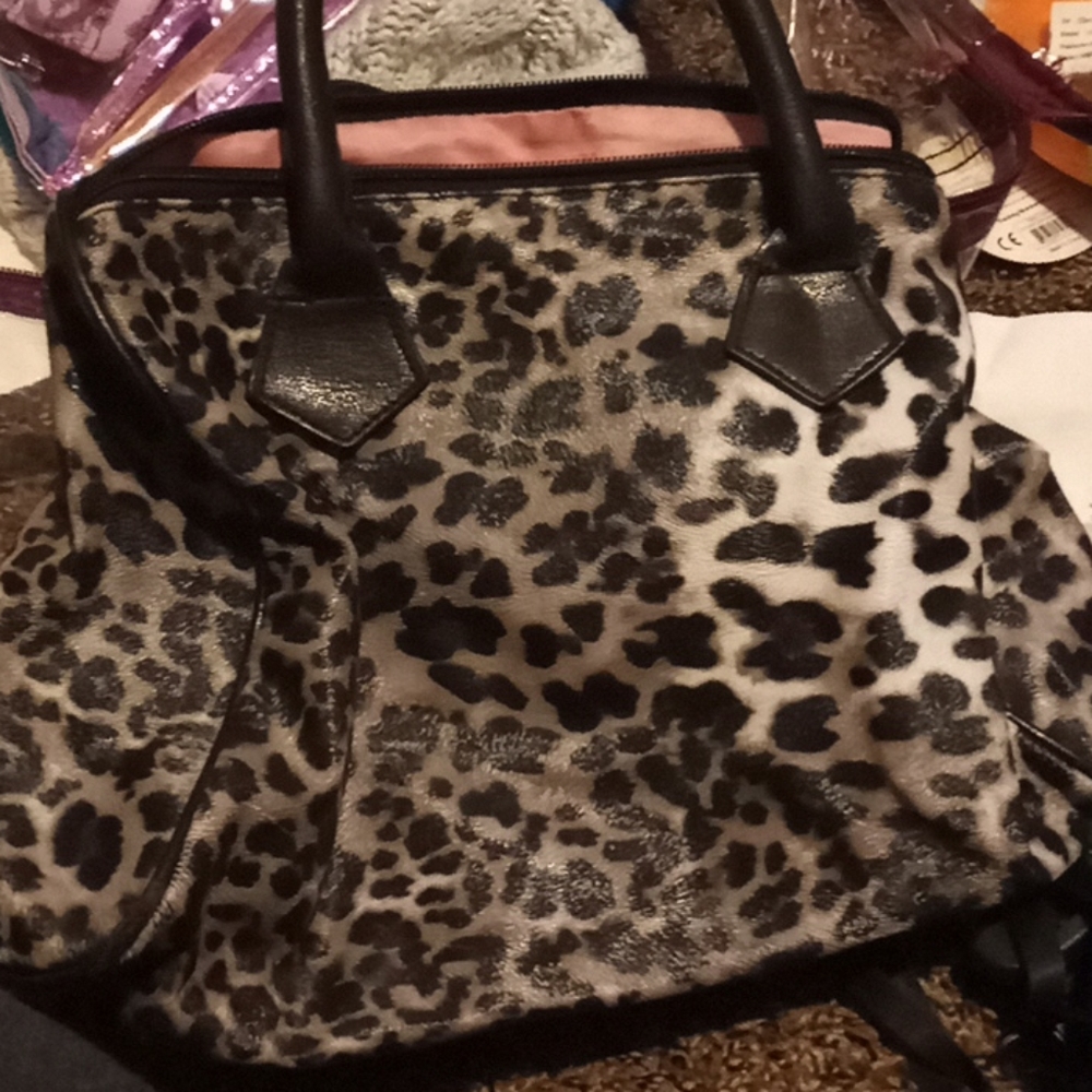 Cheetah purse